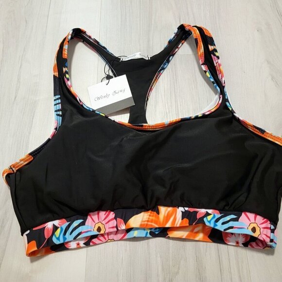 Wenly Zeng Women's Racerback Swimsuit Top Size Small NWT - Picture 5 of 14